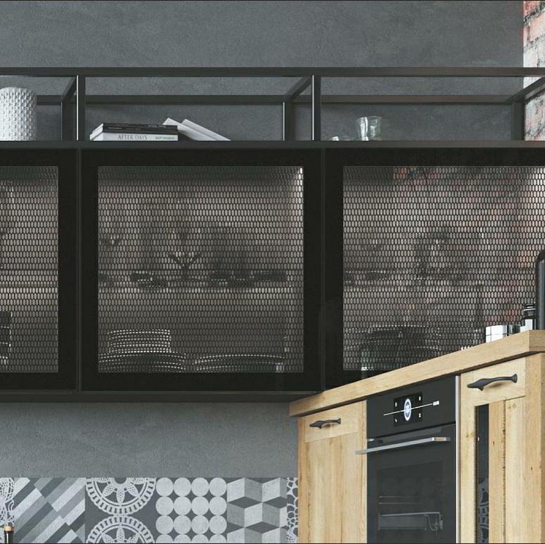 Фото угловая белая древесная двухцветная матовая светлая кухня с пластиковыми фасадами в стиле Лофт и в стиле Минимализм с кварцевой столешницей